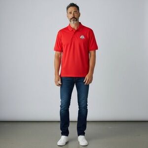 Ohio State Polyester Polo